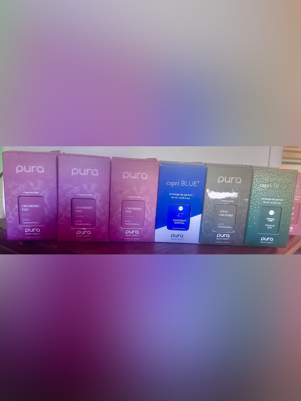 Pura Home Fragrance Refill Collection - Cranberry Fizz & More (Multi-Color)
